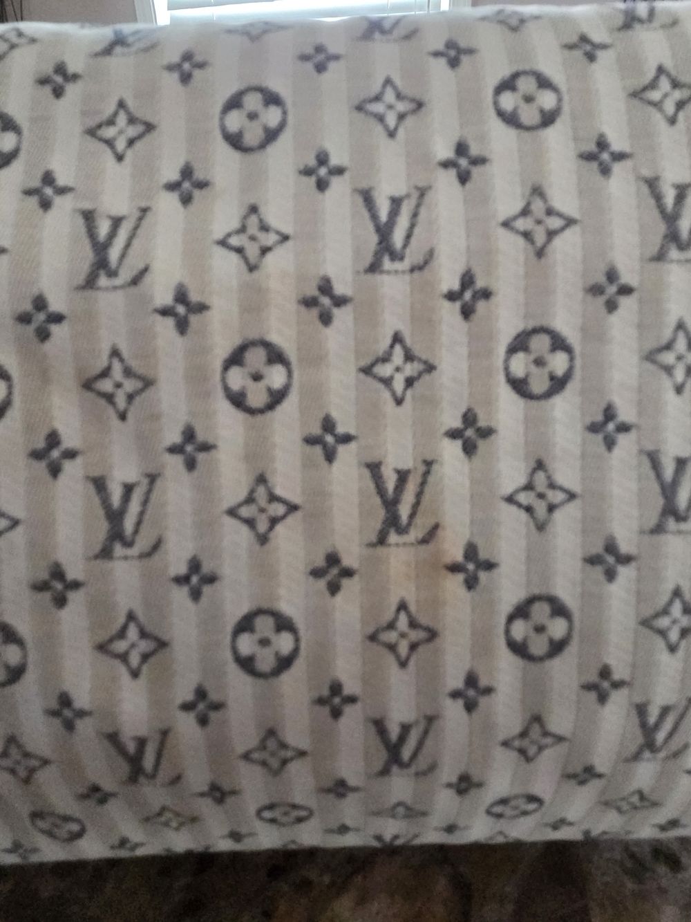 Louis Vuitton White Monogram Canvas Satchel with Gold Hardware - Picture 11 of 11